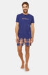 Pyjama court Pyjaméricain Homme Legion dormeur Orange 1