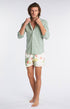 Chemise unie Homme Vert 1