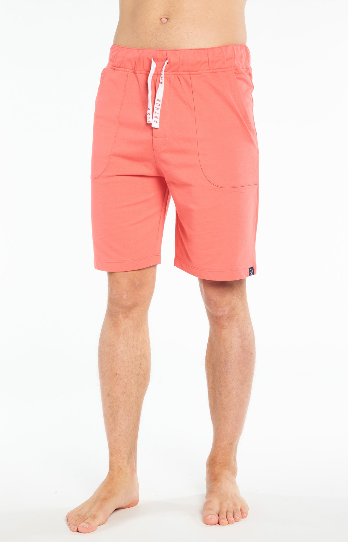 Short Homme uni Fraise Rouge 4