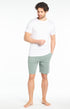 Short Homme uni Vert 5