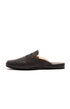 Chaussons Homme Cuir Tradi Noir 1