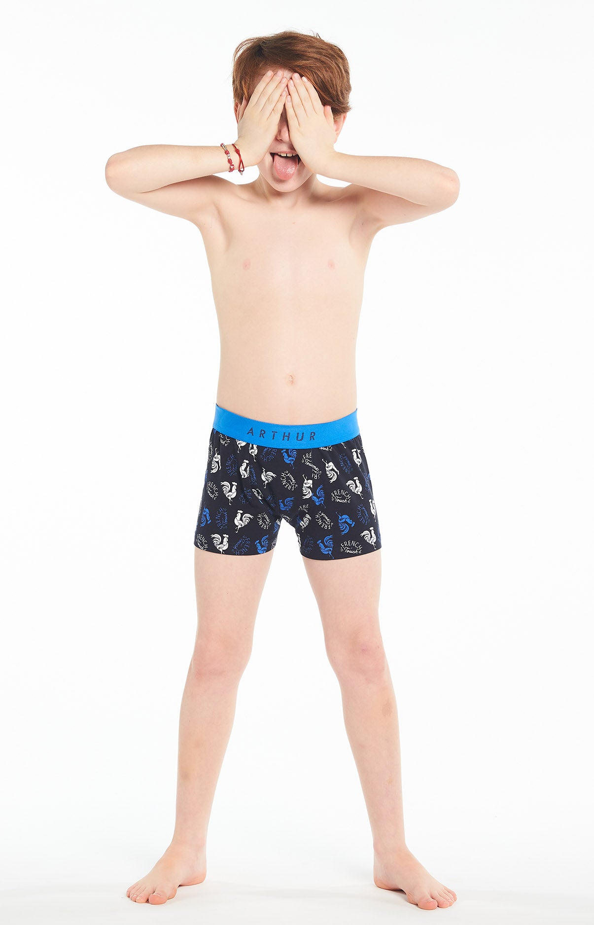Boxer Enfant Coq Noir 4