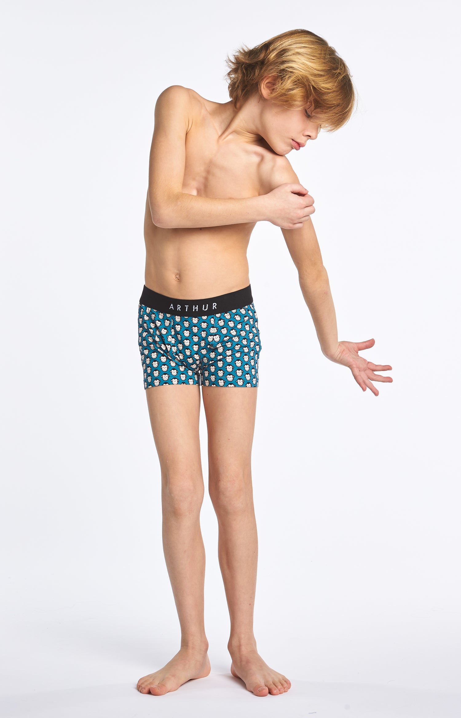 Boxer Enfant Gogo Femme Bleu 1