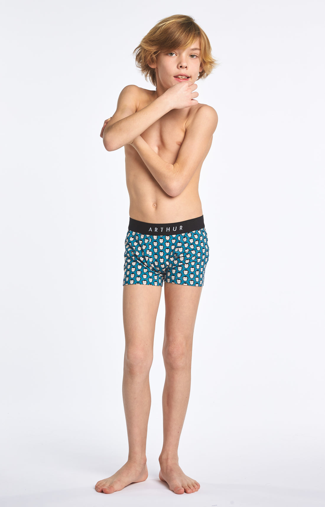 Boxer Enfant Gogo Femme Bleu 2