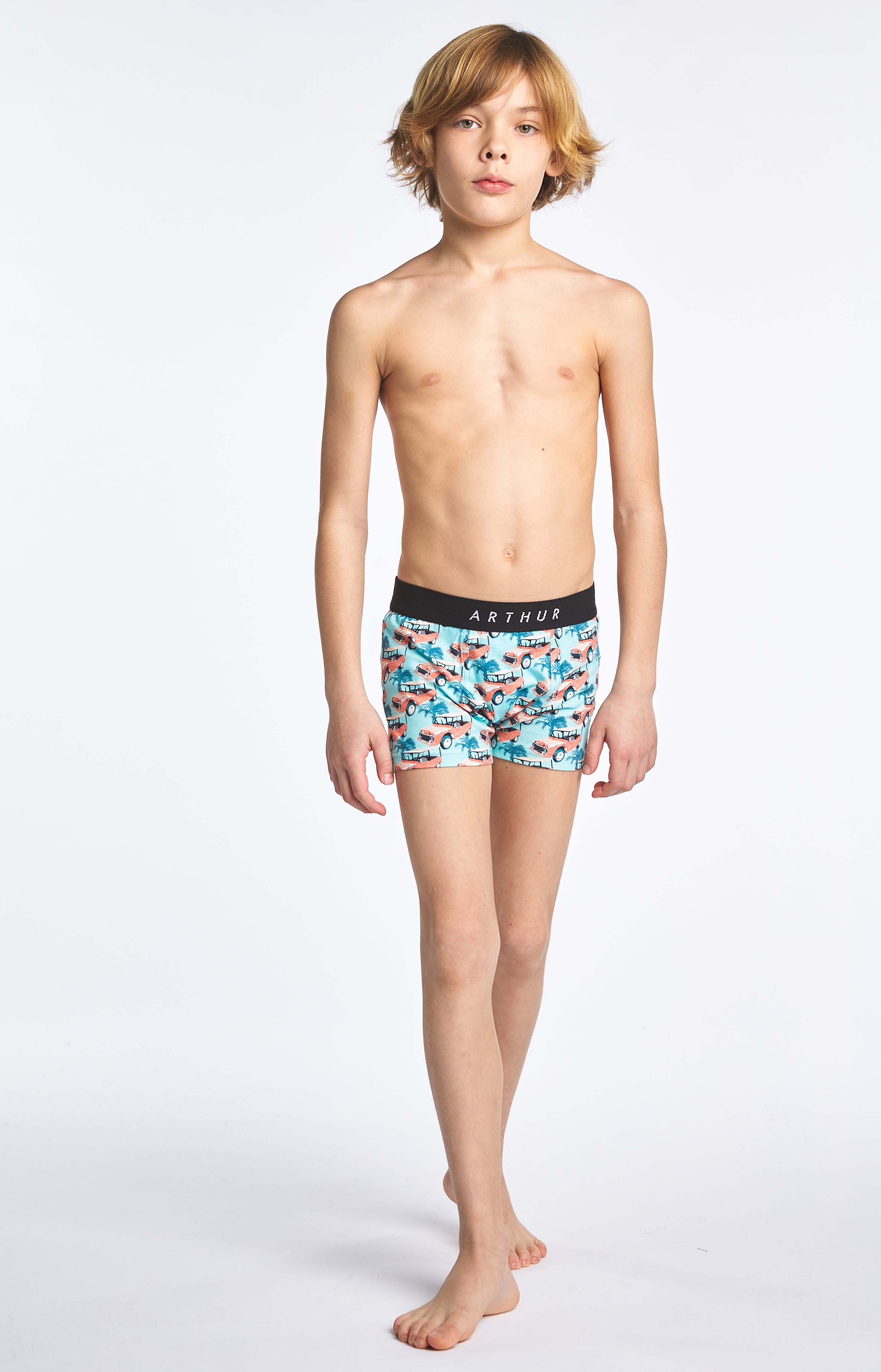 Boxer Enfant Mehari Femme Rose 2