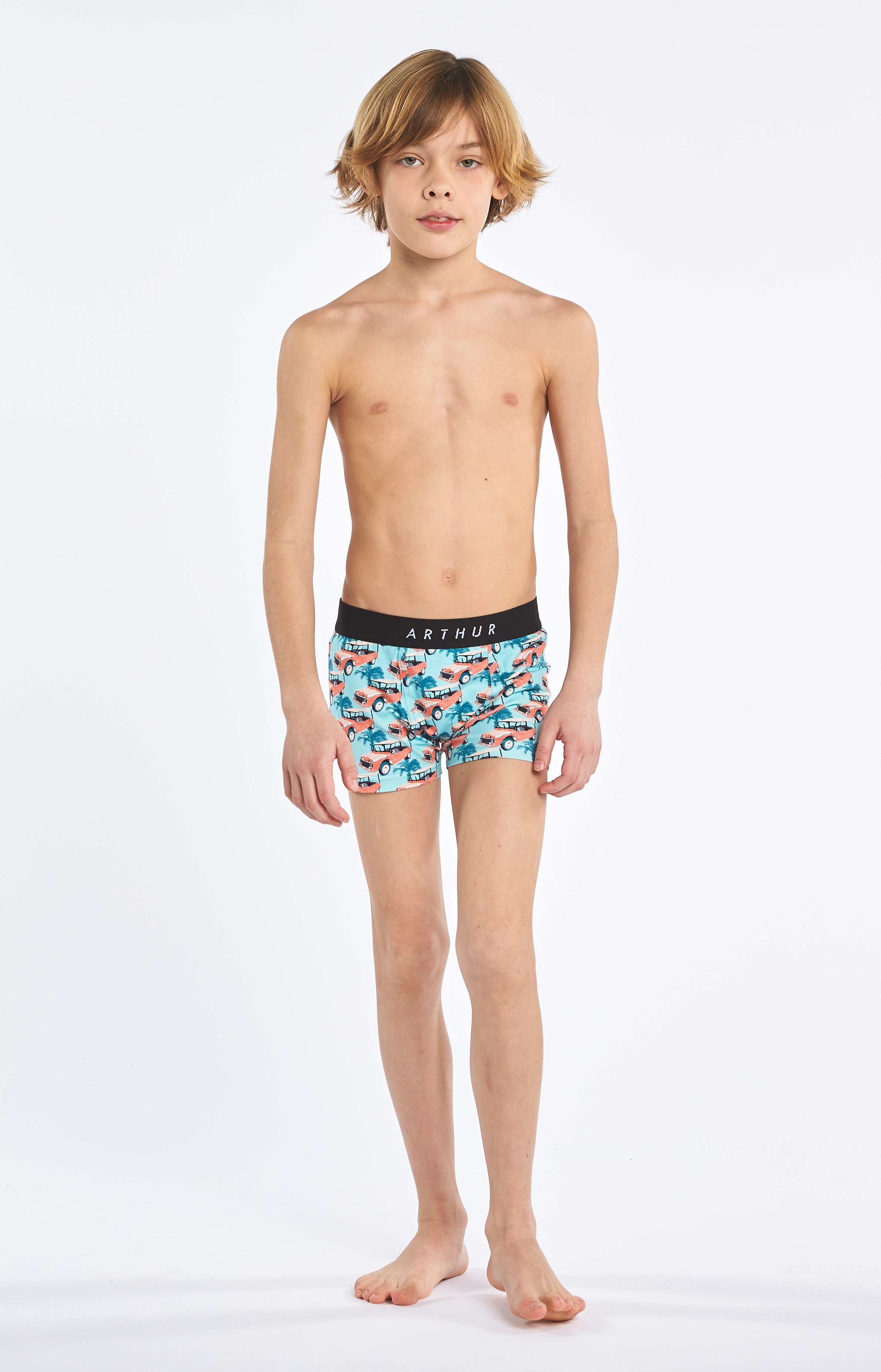 Boxer Enfant Mehari Femme Rose 5