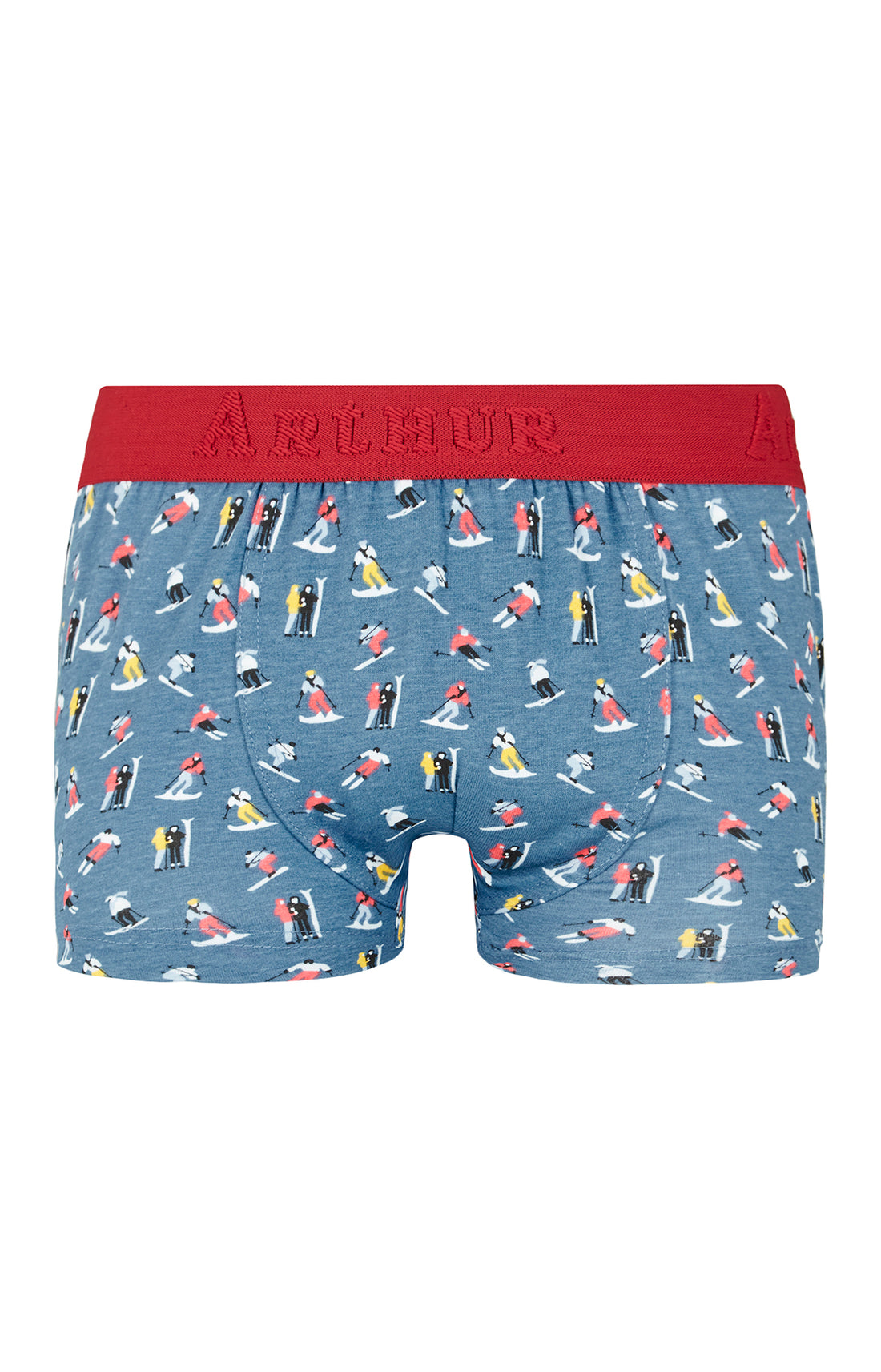 Boxer Enfant Ski Bleu 3