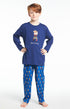 Pyjama long Enfant Teddy Bleu 1