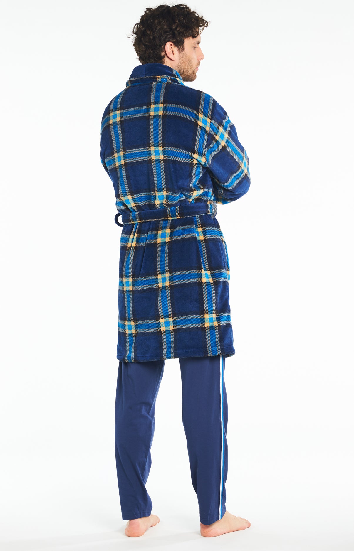 Robe de chambre Homme Tenue de Soirée Marine 5