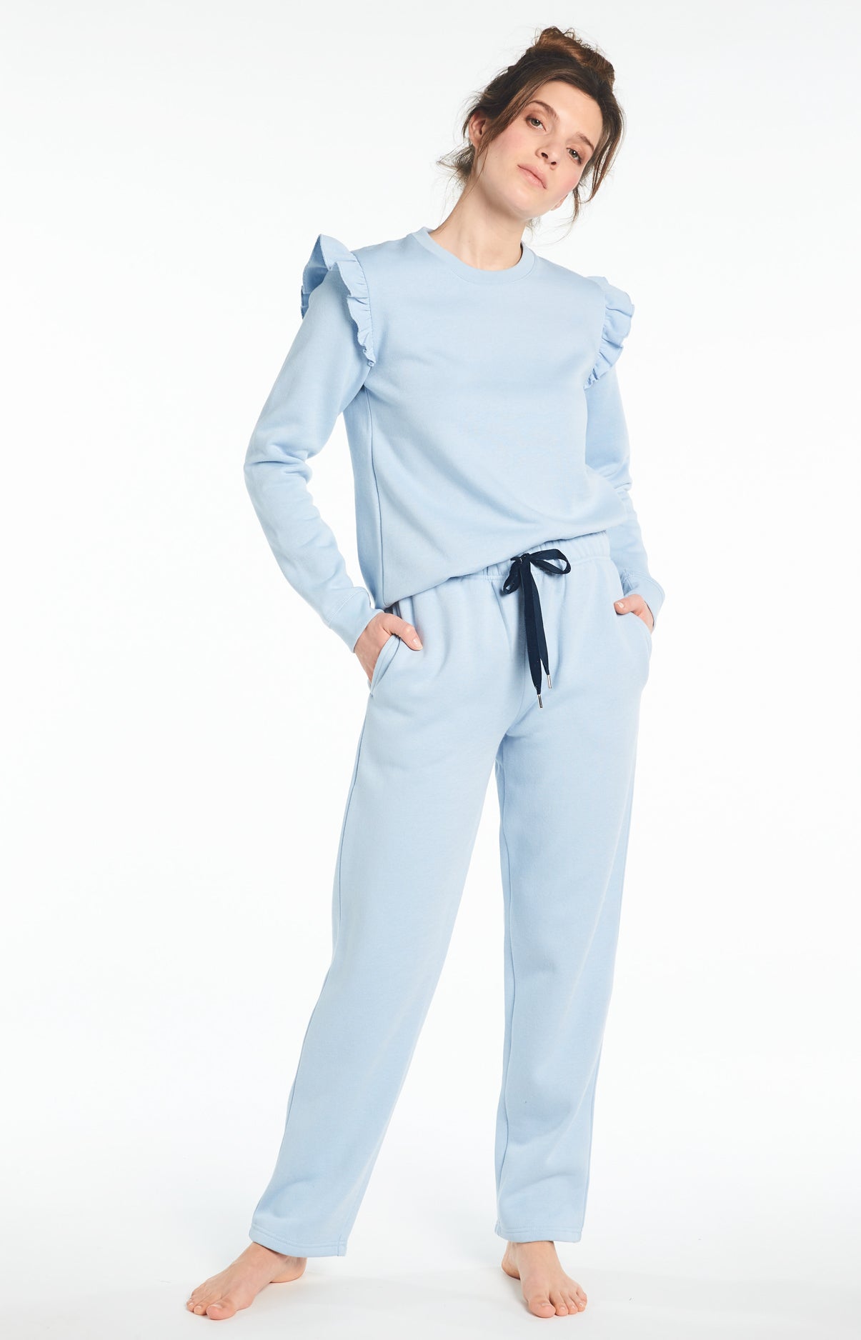 Tee-shirt Femme Bleu 2