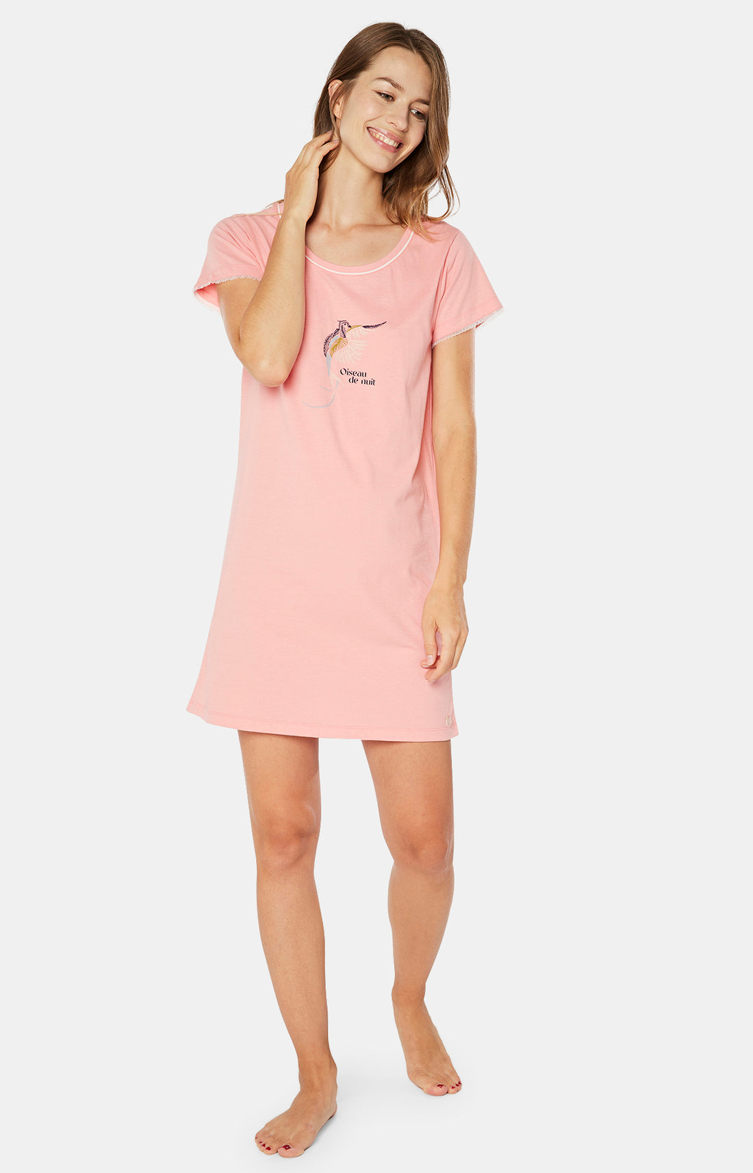 Chemise de nuit Femme Birdie Rouge 1