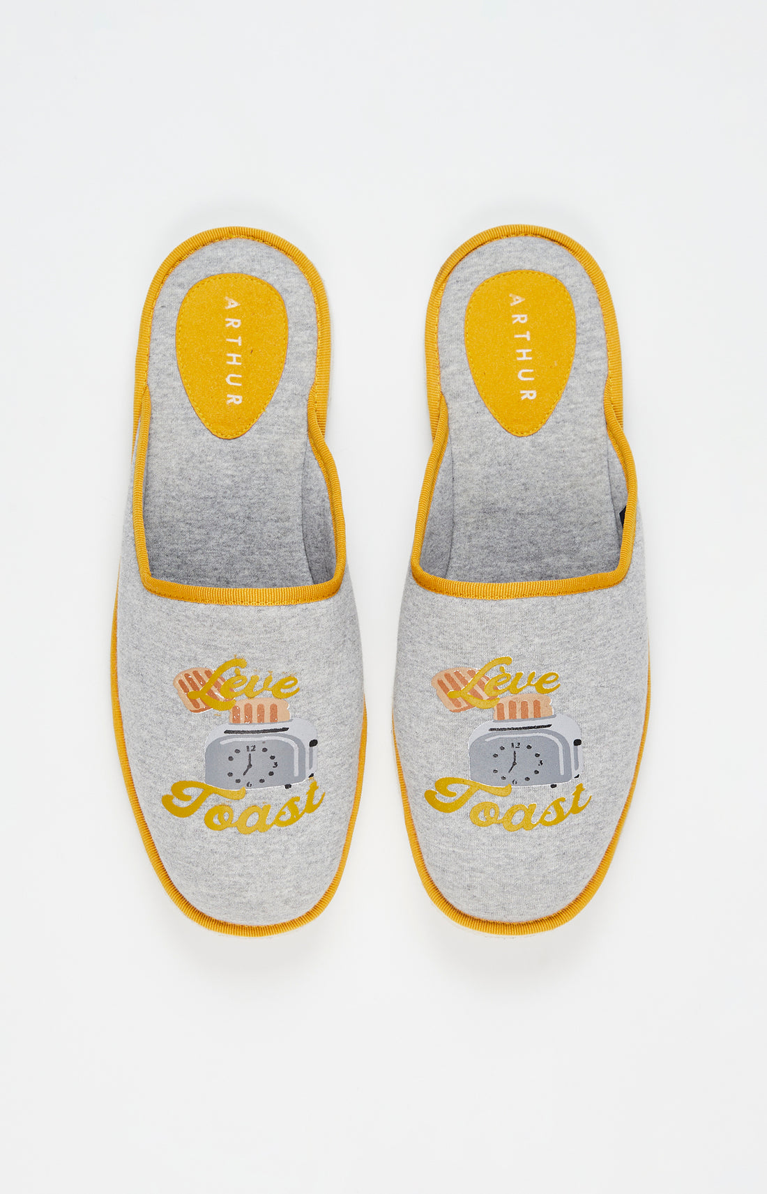 Mules Homme Toast Gris 2
