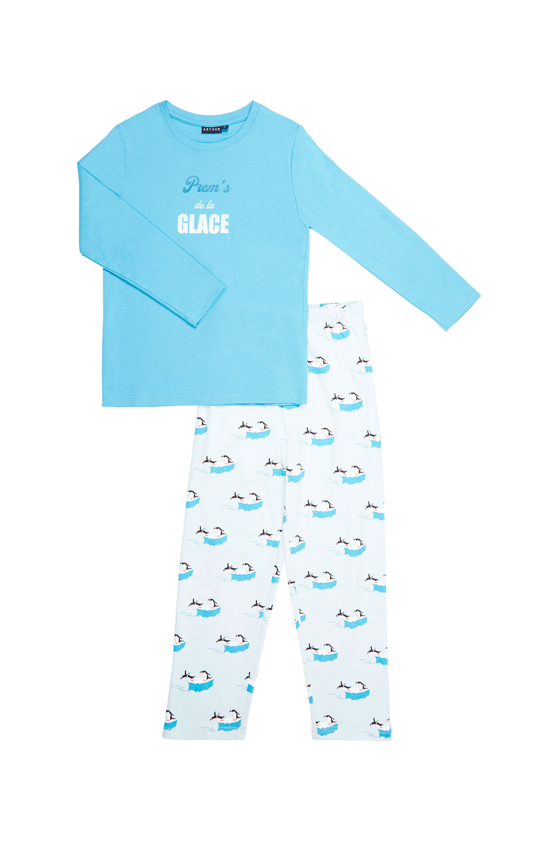 Pyjama long Enfant Iceberg Bleu 3
