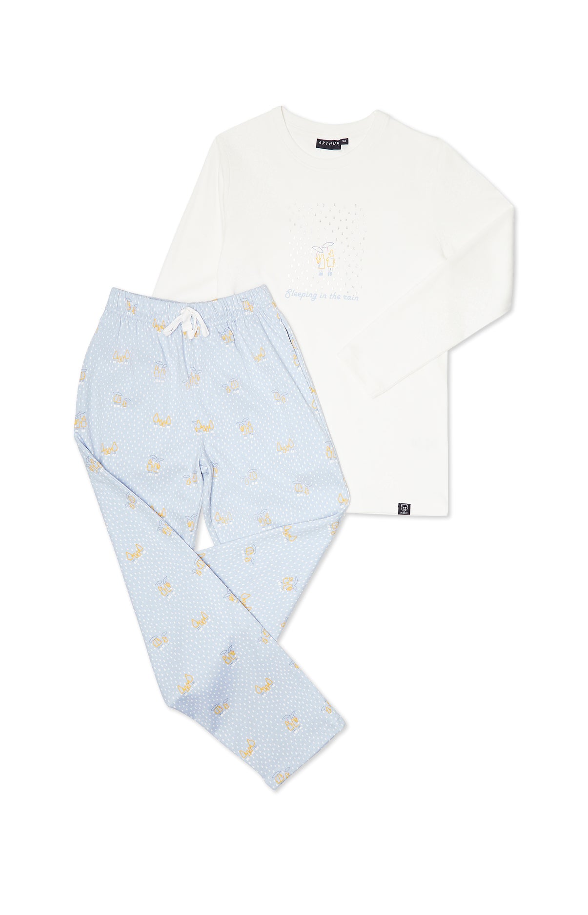 Pyjama long Enfant Rain Bleu 3