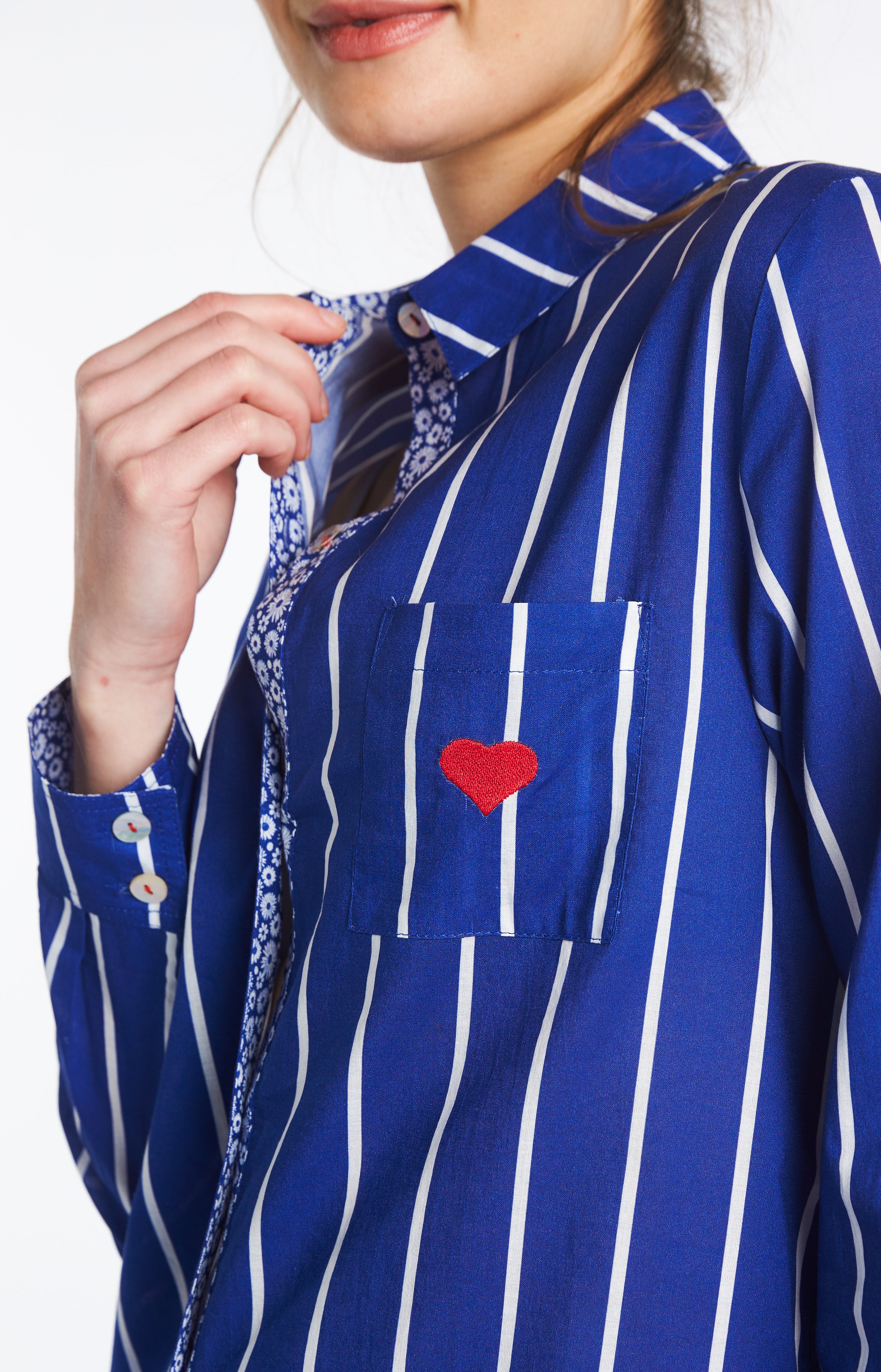 Chemise Femme Camille Bleu 6
