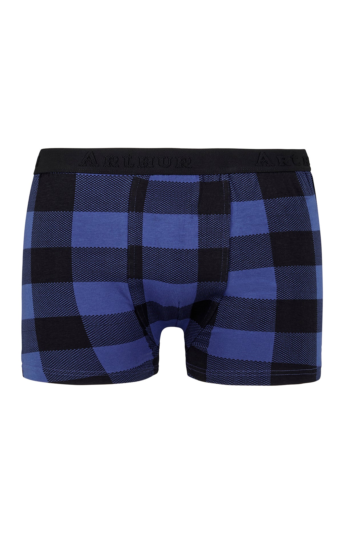 Boxer Homme Big vichy Marine 3