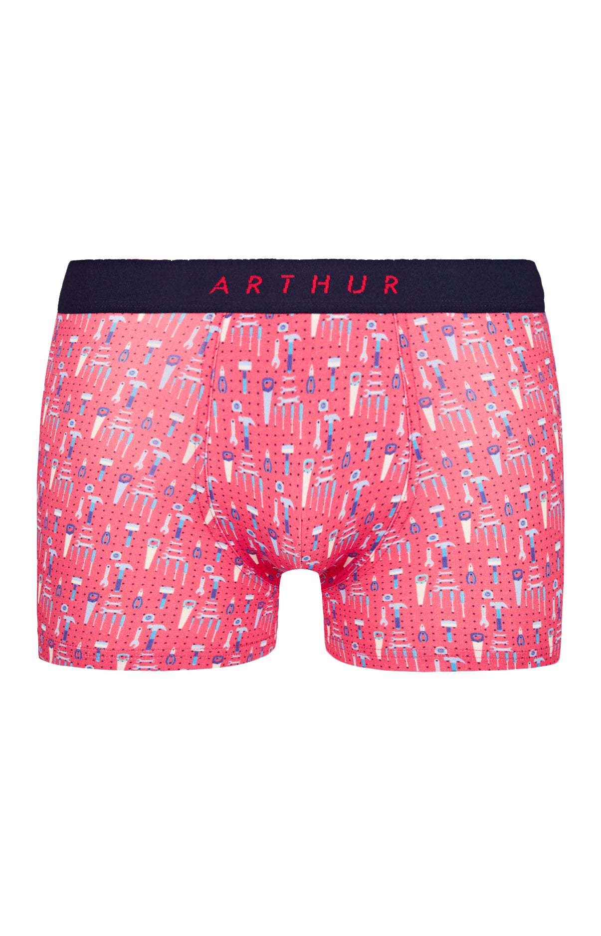 Boxer Homme Bricolage Rouge 3