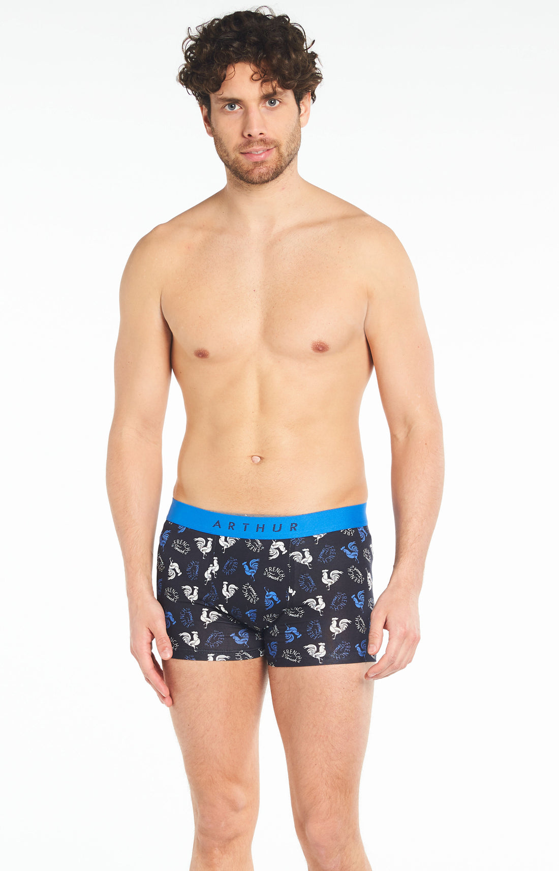 Boxer Homme Coq Noir 1