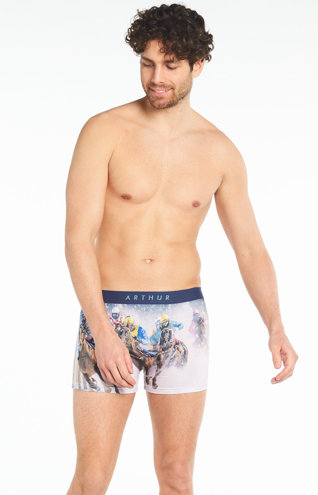 Boxer Homme Horse Multicolore 1
