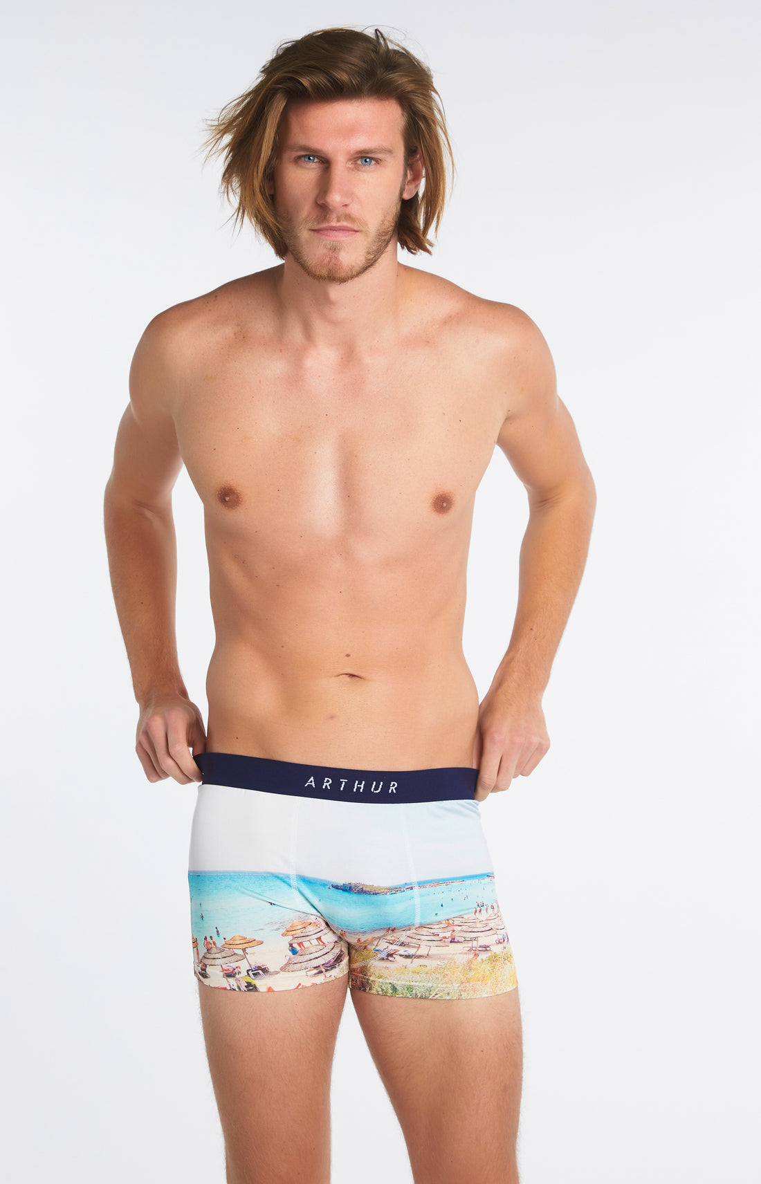 Boxer Homme Plage Multicolore 1