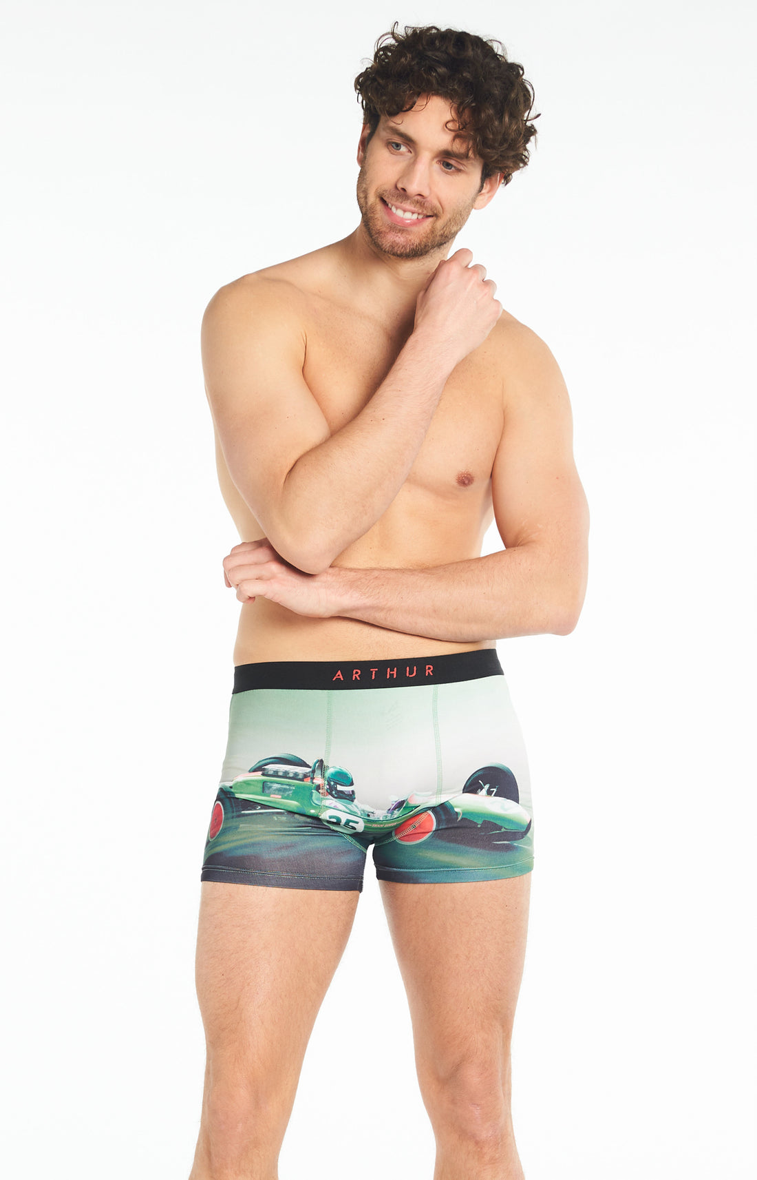 Boxer Homme Racing Multicolore 1