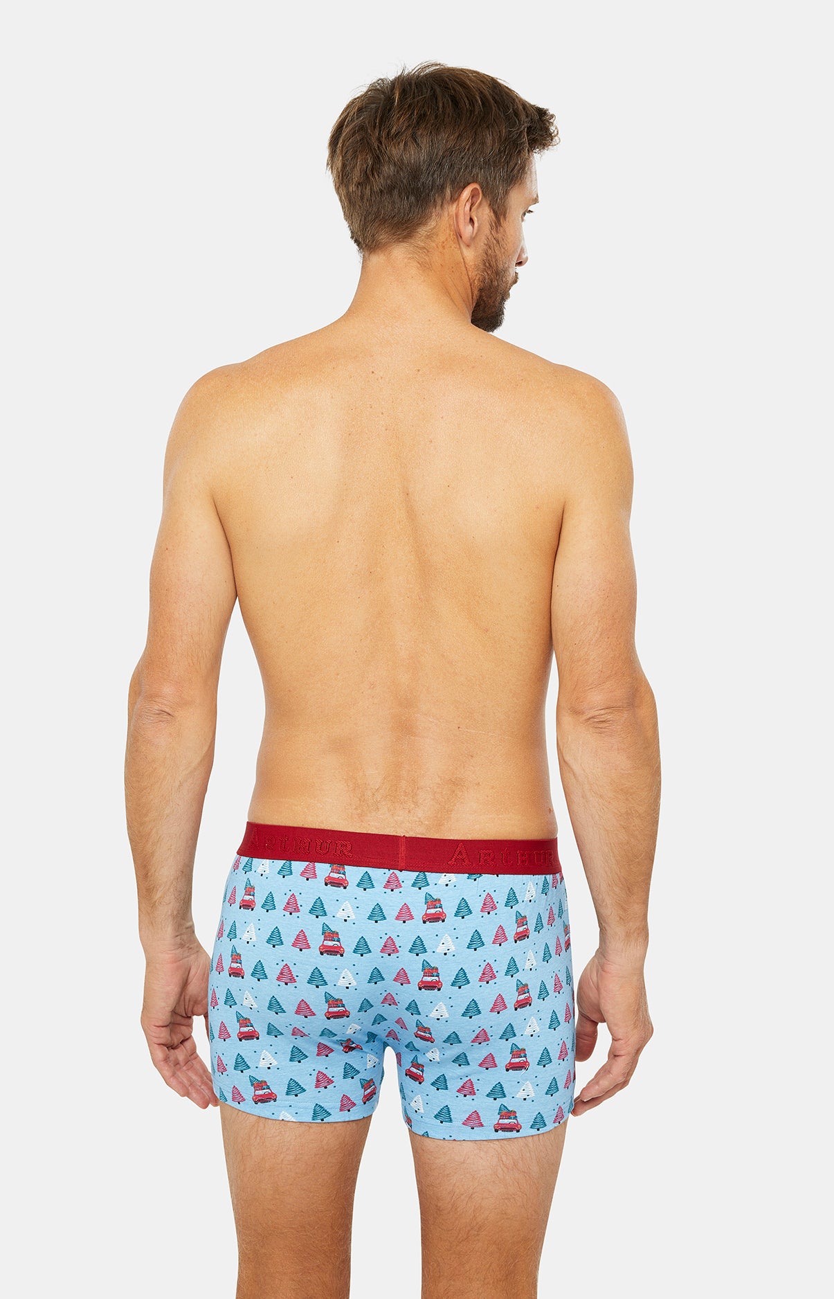 Boxer Homme Bleu 8