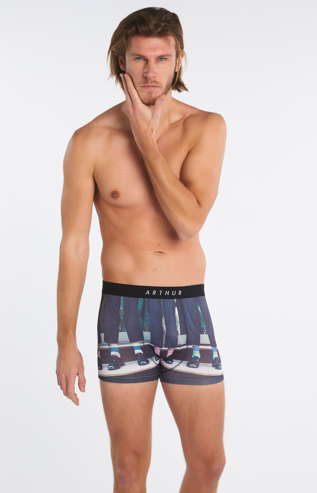 Boxer Homme Shoes Noir 1