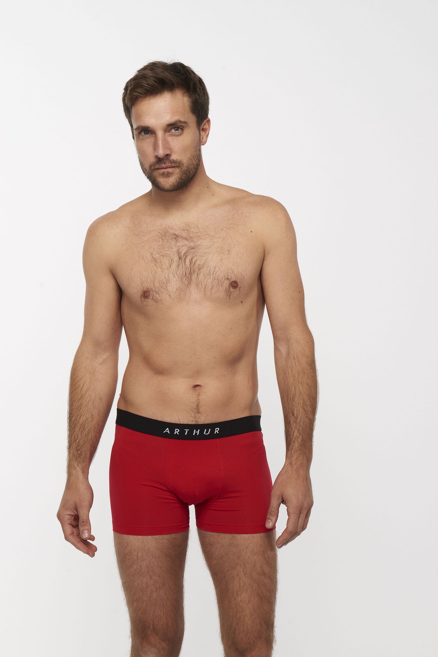 Boxer Homme Skinny Rouge 6
