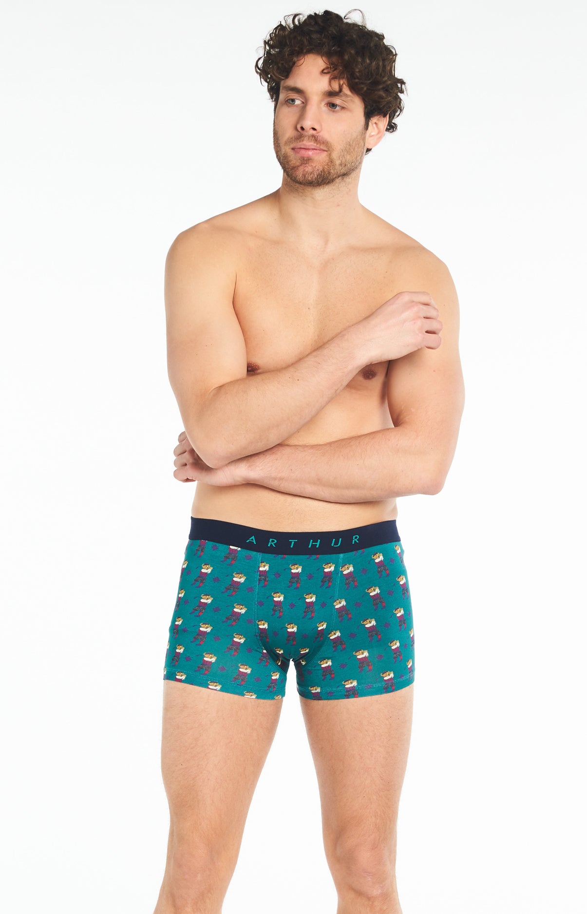 Boxer Homme Green de Champion Vert 1