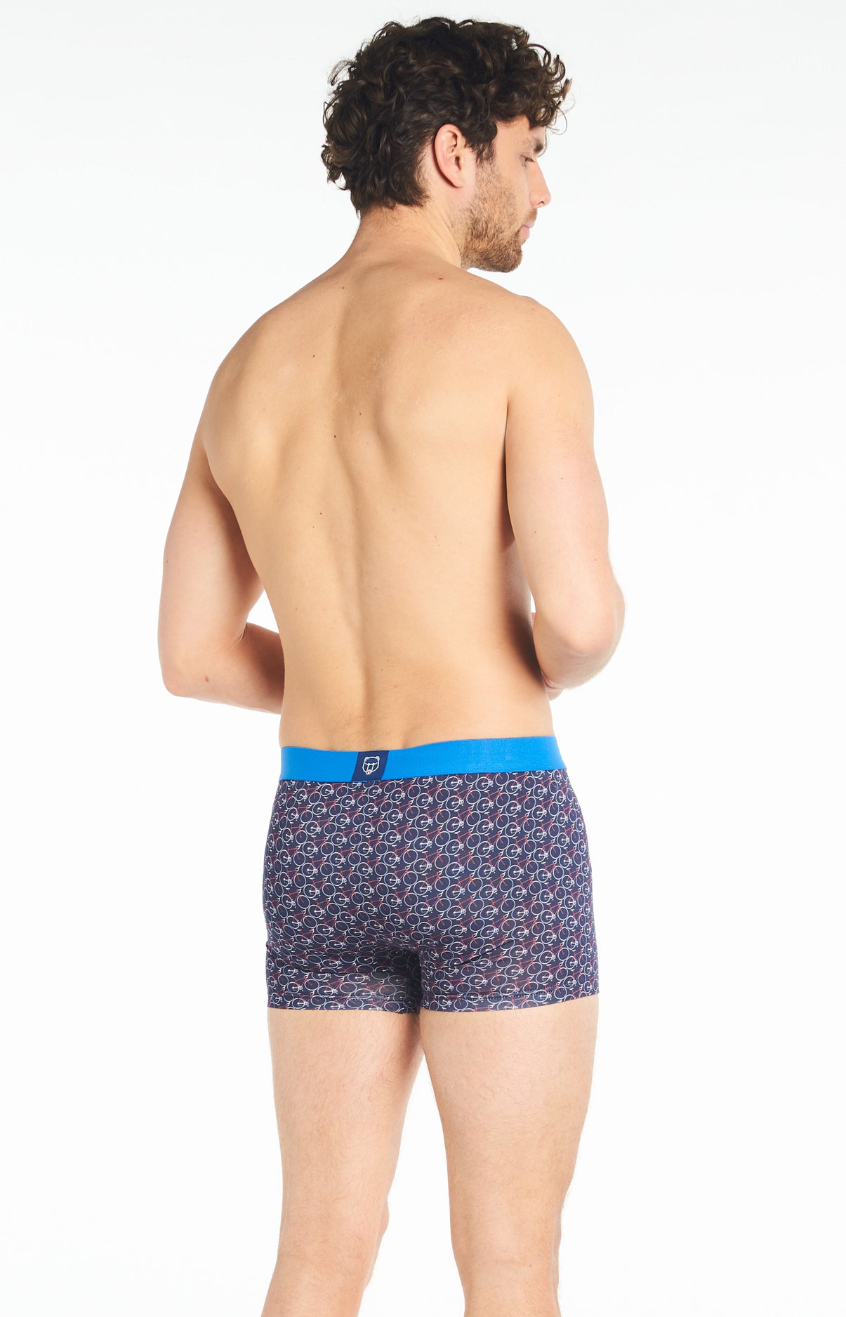 Boxer Homme Vélo Marine 5