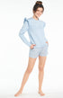 Short Femme Dalmatien Bleu 1