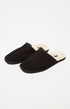 Chaussons Homme Laine Noir 1