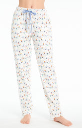 Pyjama long Femme Ampoule Blanc et Ivoire 6