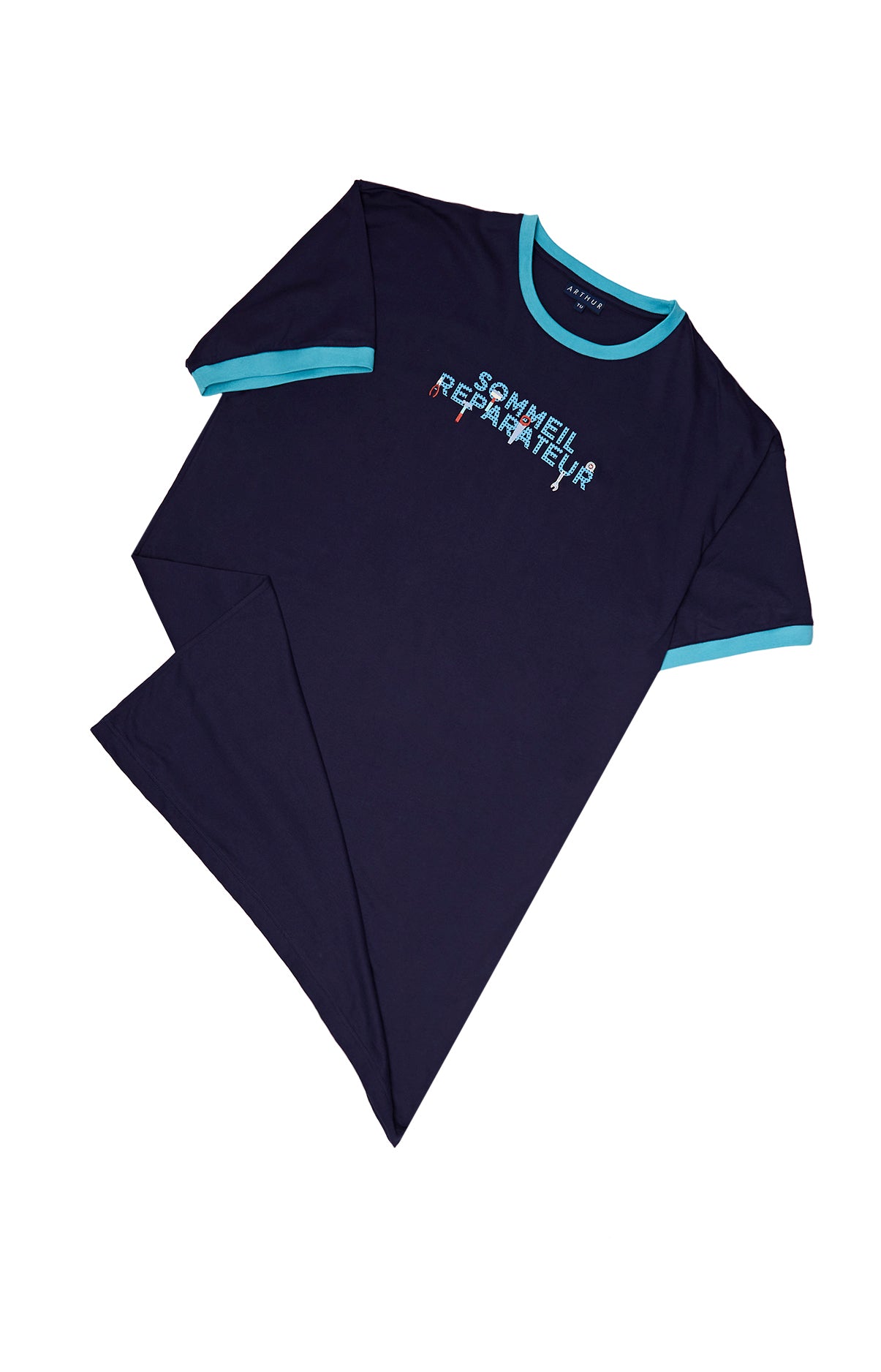 Maxi Tee-shirt Homme Bricolage Marine 3