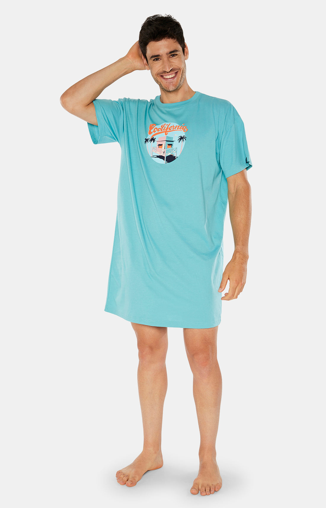 Maxi Tee-shirt Homme Coolifornia Bleu 2