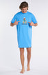 Chemise de nuit Maxi Tee-shirt Homme Teddy Bleu 1