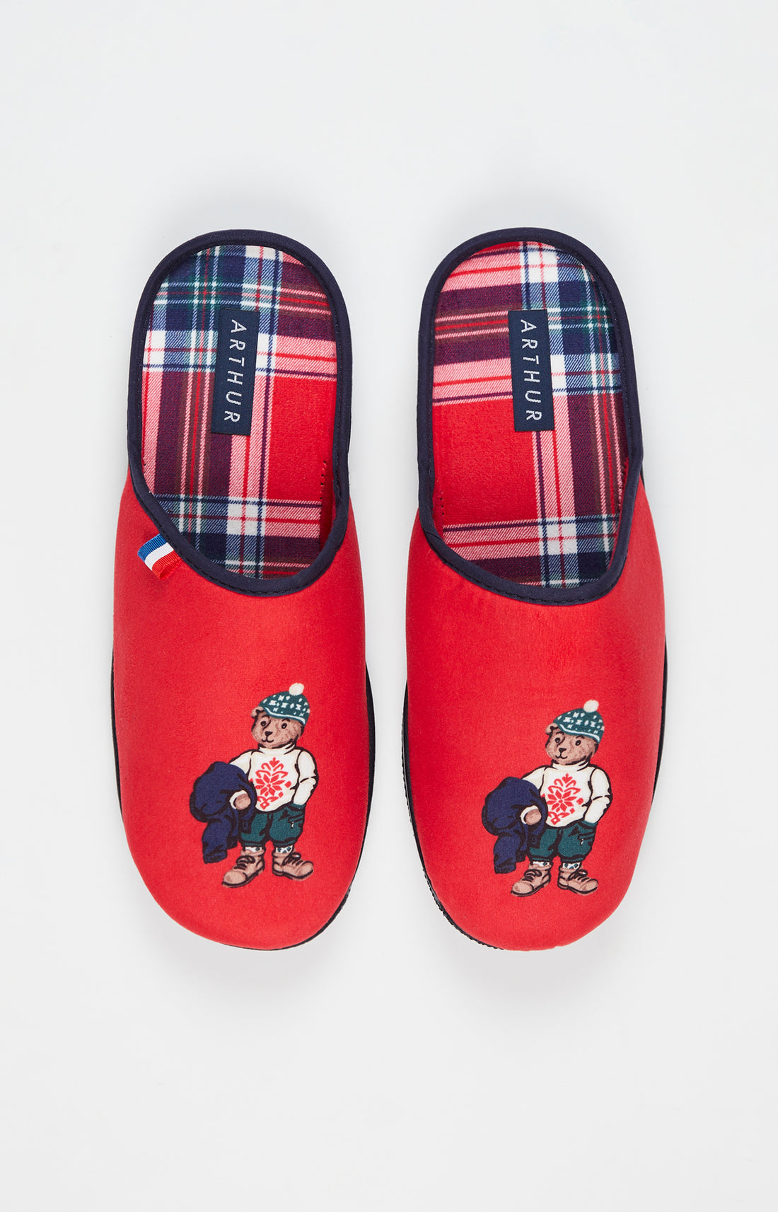 Mules Homme Logan Rouge 2