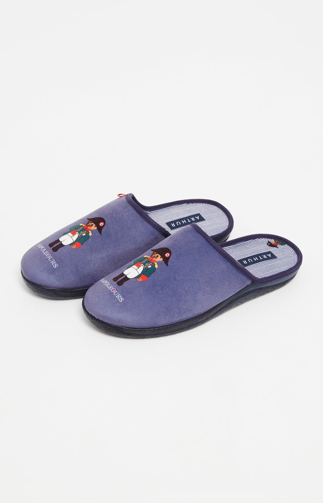 Mules Homme Napoleours Bleu 1