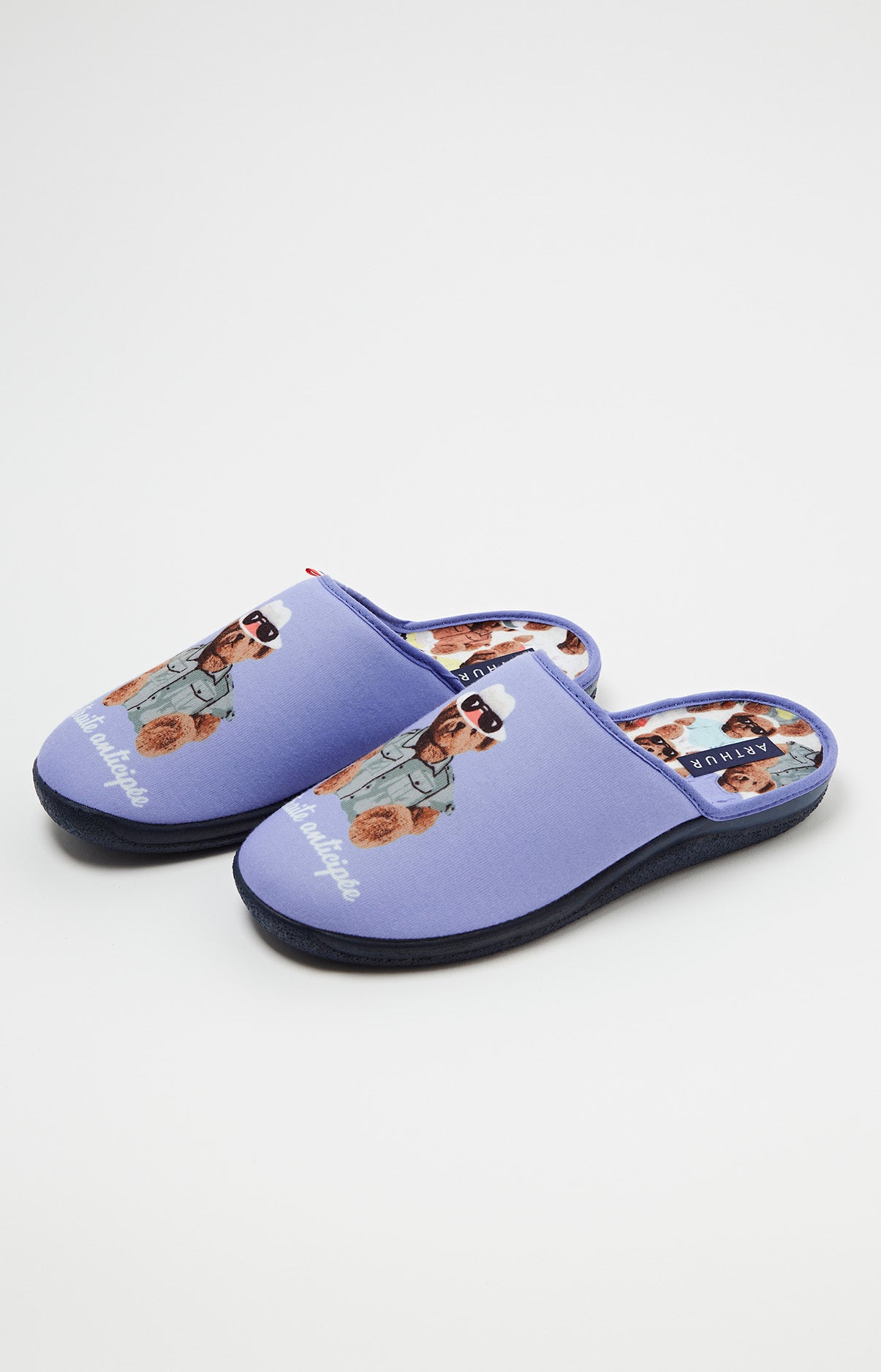 Mules Homme Teddy Bleu 1