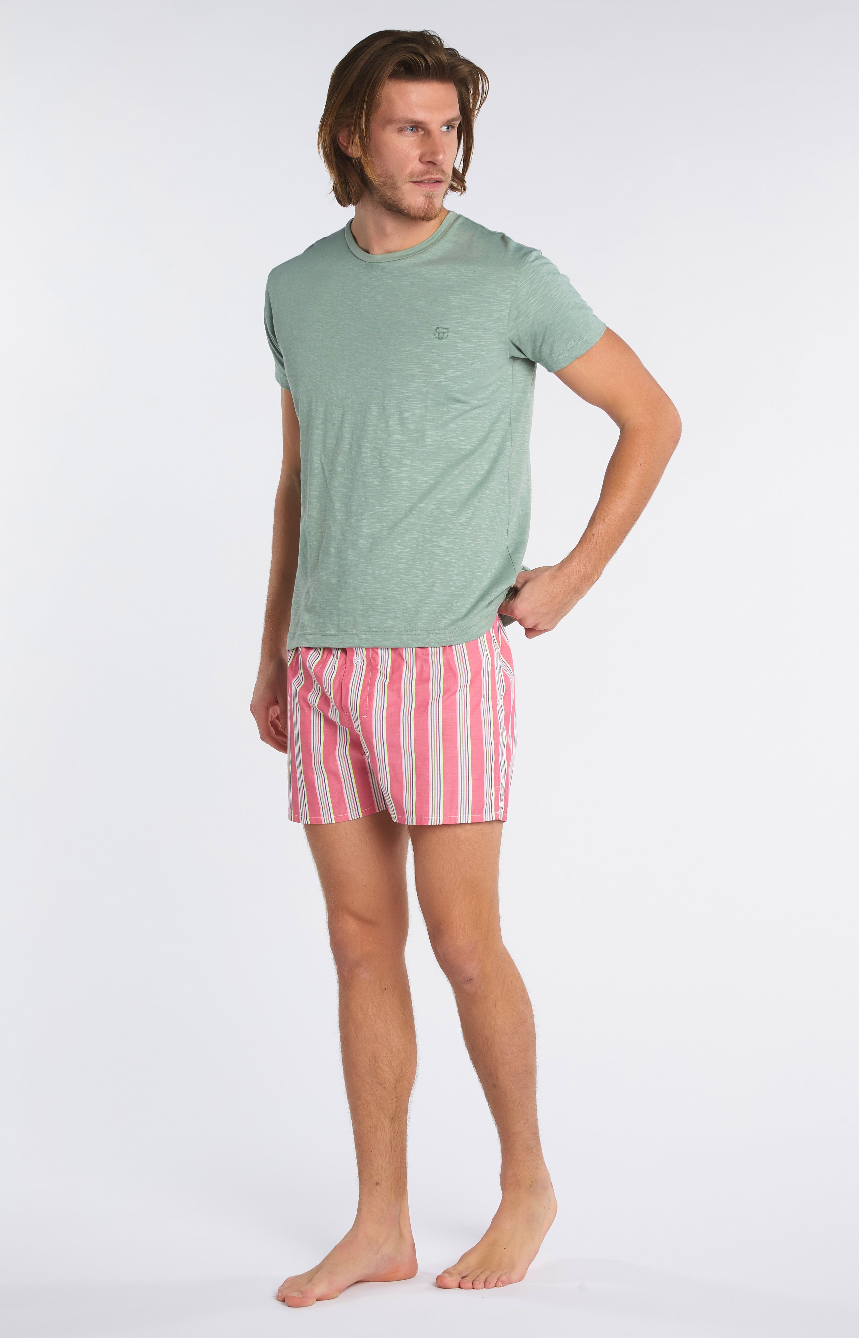 Tee-shirt Homme uni Vert 41