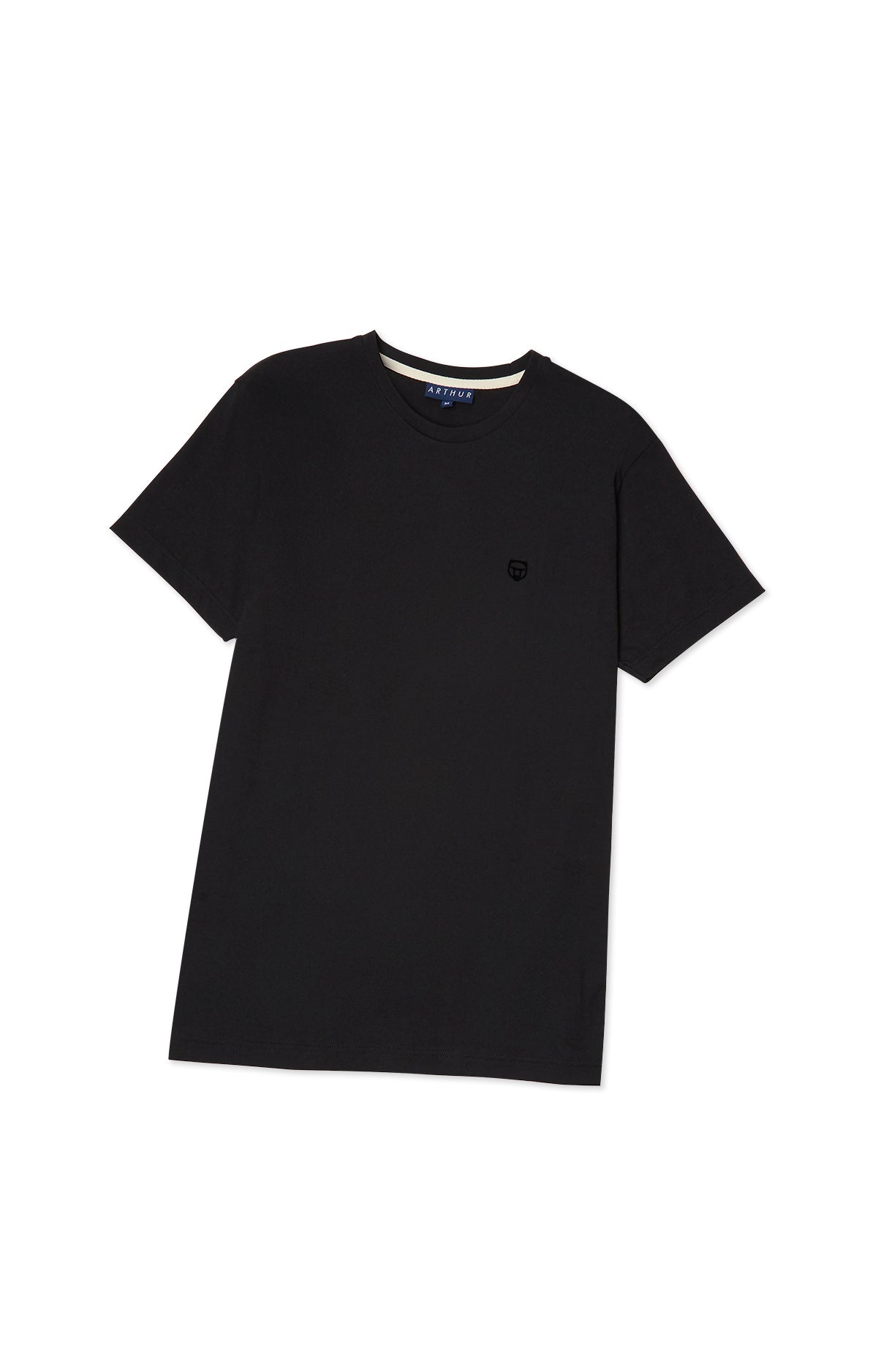 Tee-shirt Homme Uni Noir 51