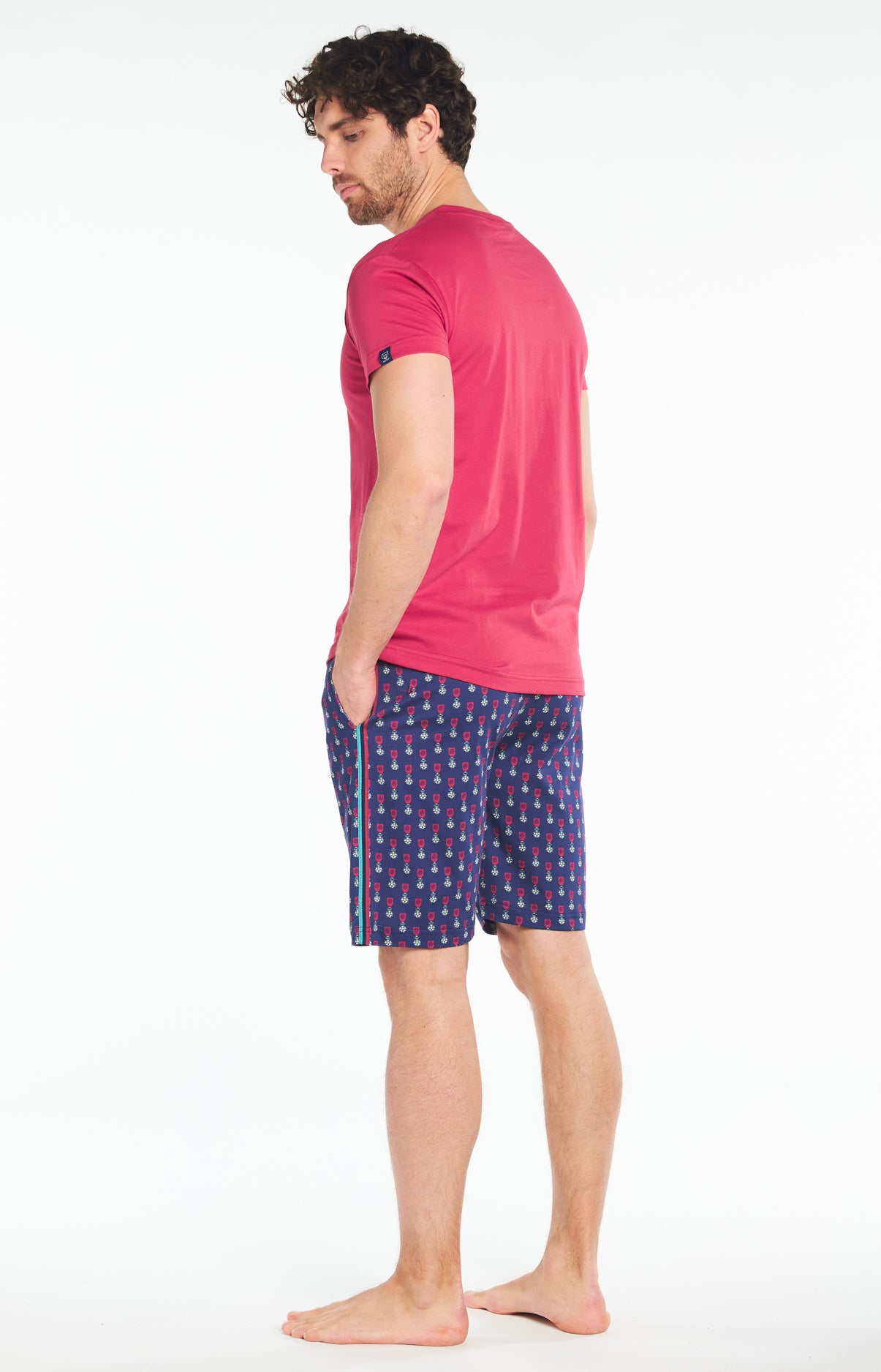 Pyjashort Homme Légion Dormeur Marine 6