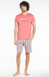 Pyjashort Homme Livre à domicile Multicolore 1