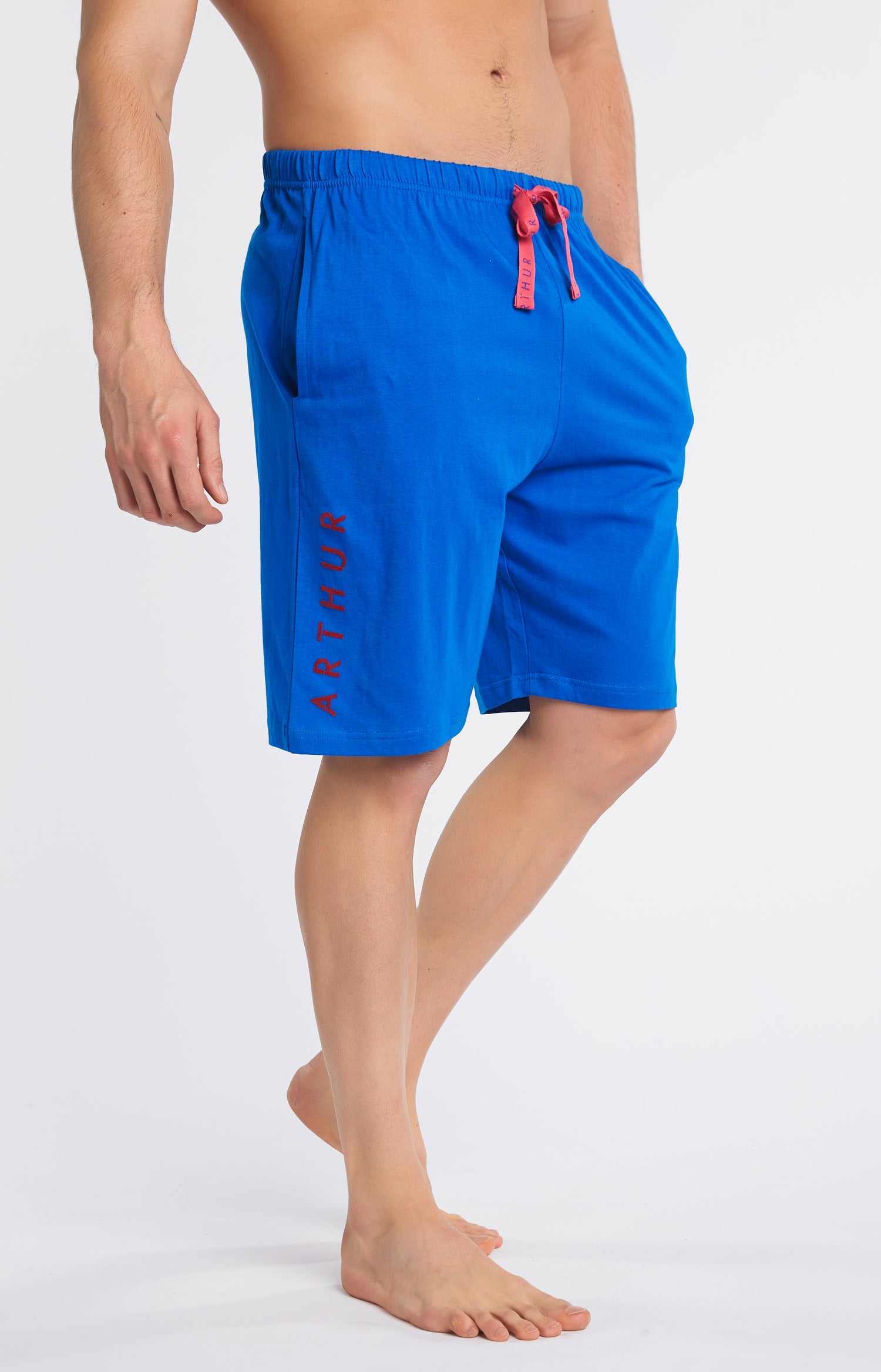 Pyjashort Homme Bleu 5