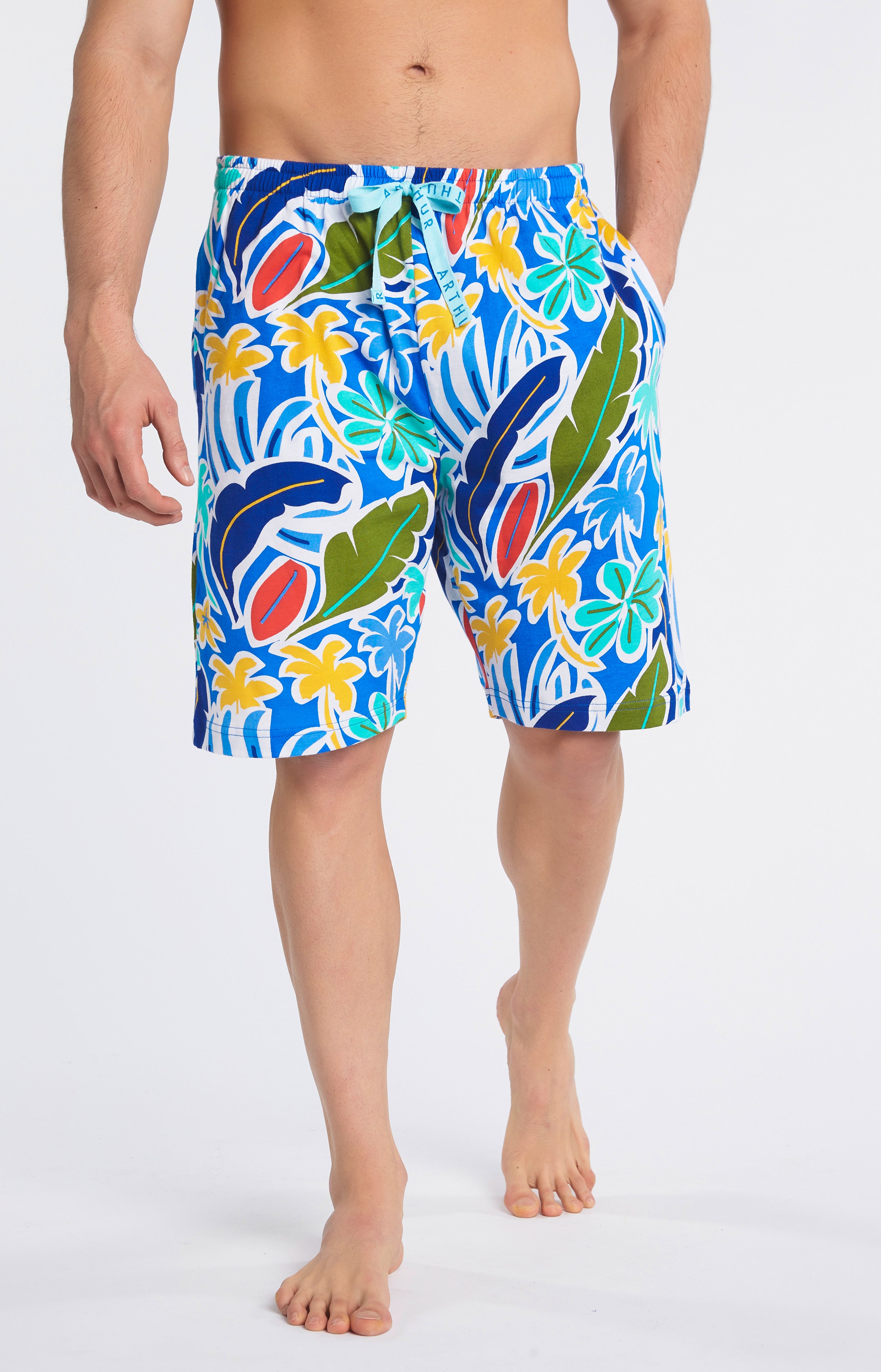 Pyjashort Homme Malibu Bleu 7