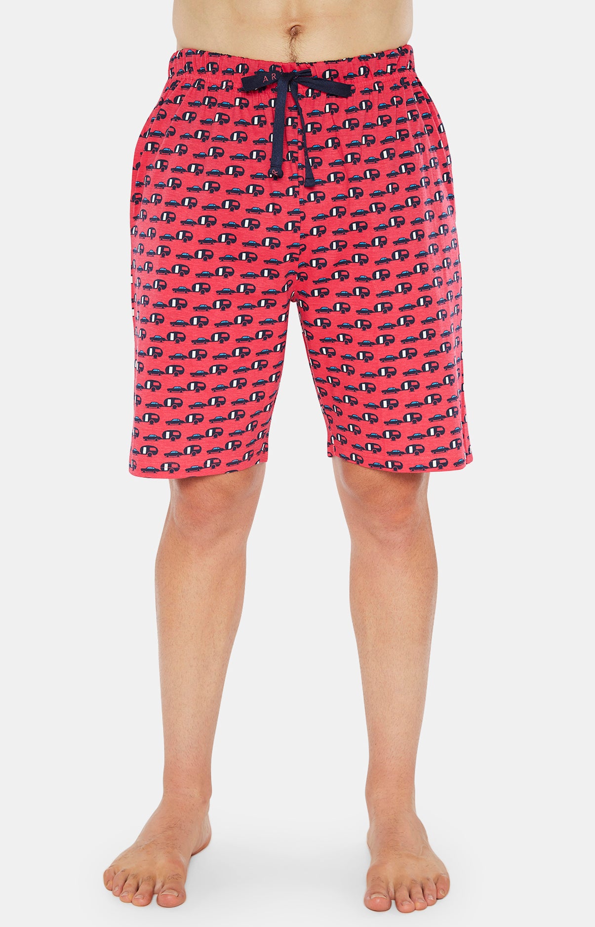 Pyjashort Homme Nomade in France Rouge 5