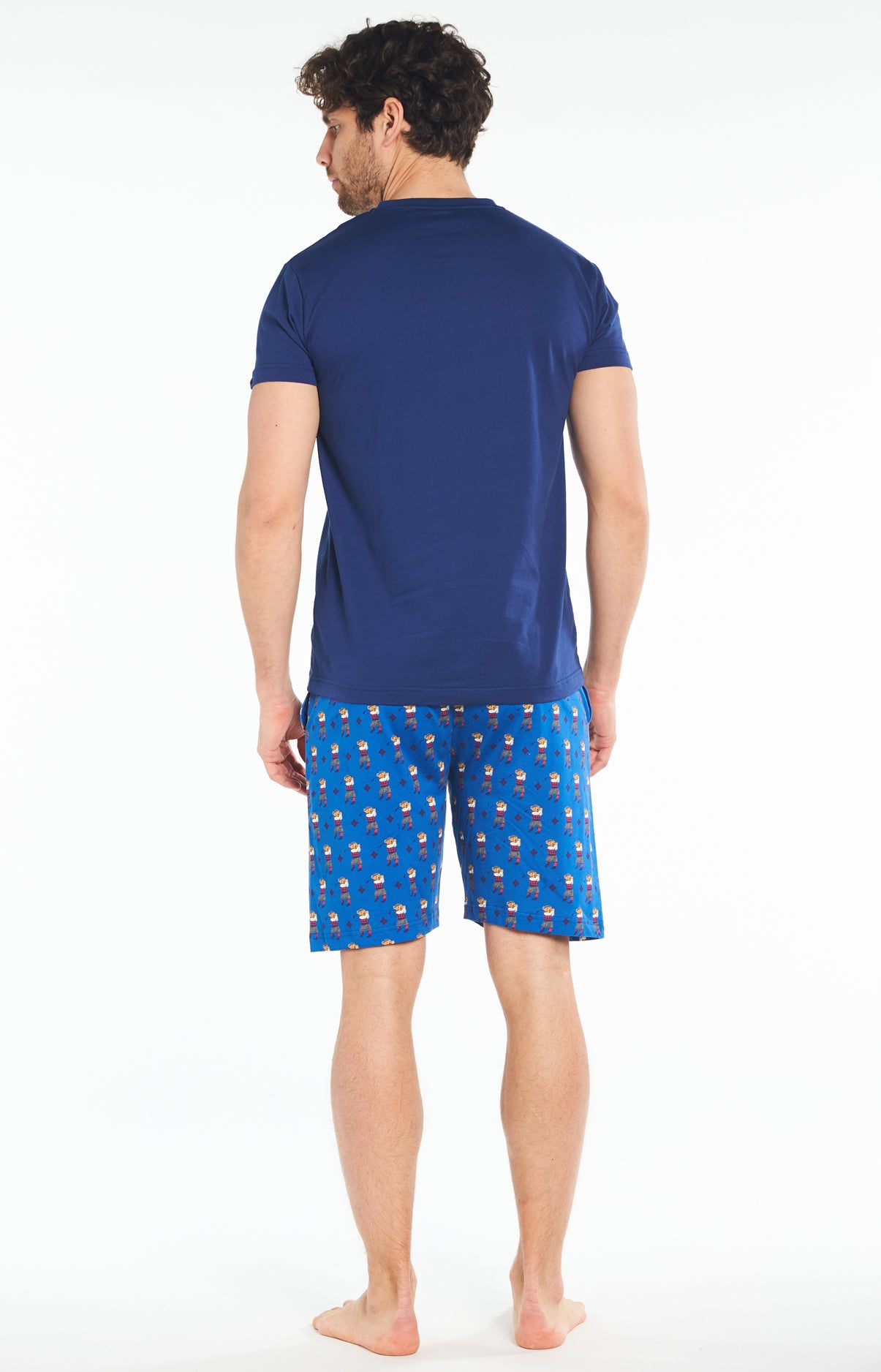 Pyjashort Homme Green de Champion Bleu 4