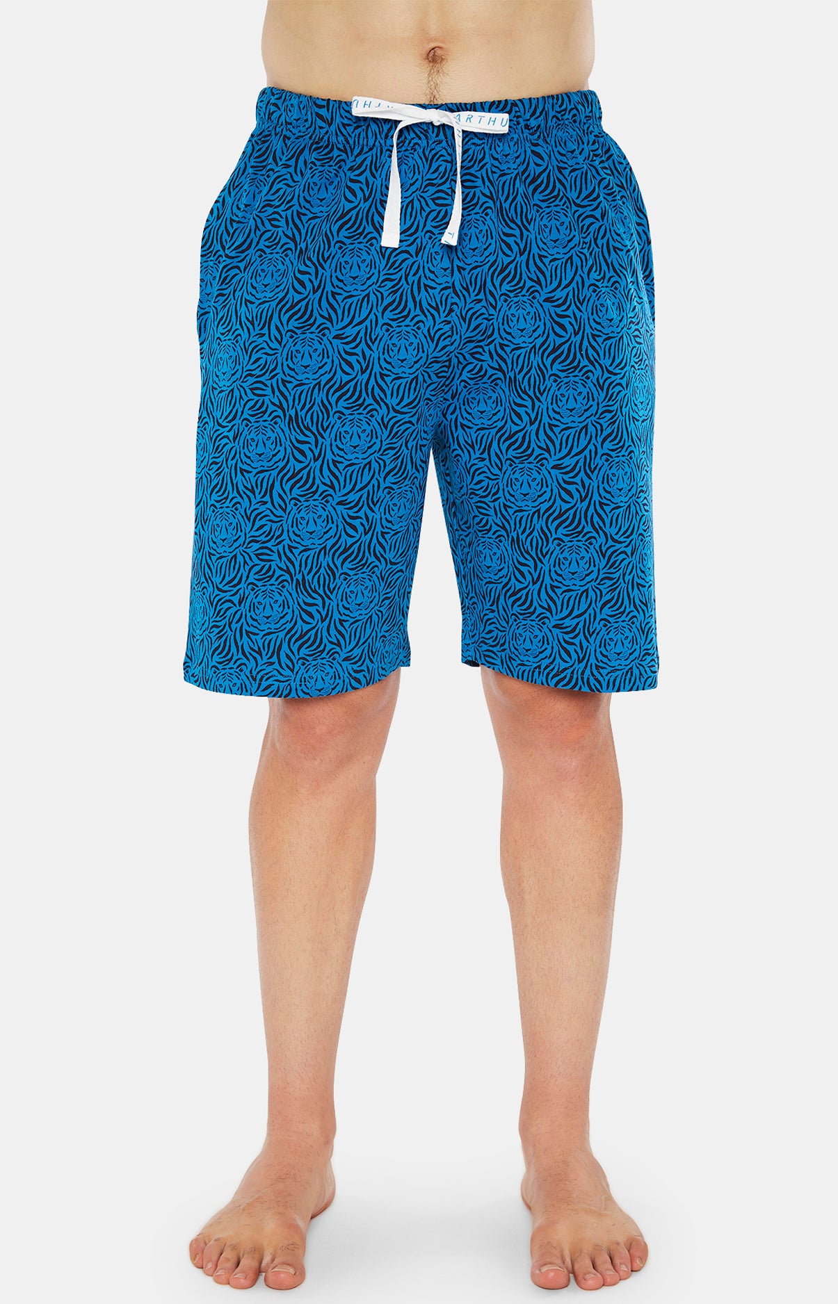 Pyjashort Homme Tigre Bleu 5