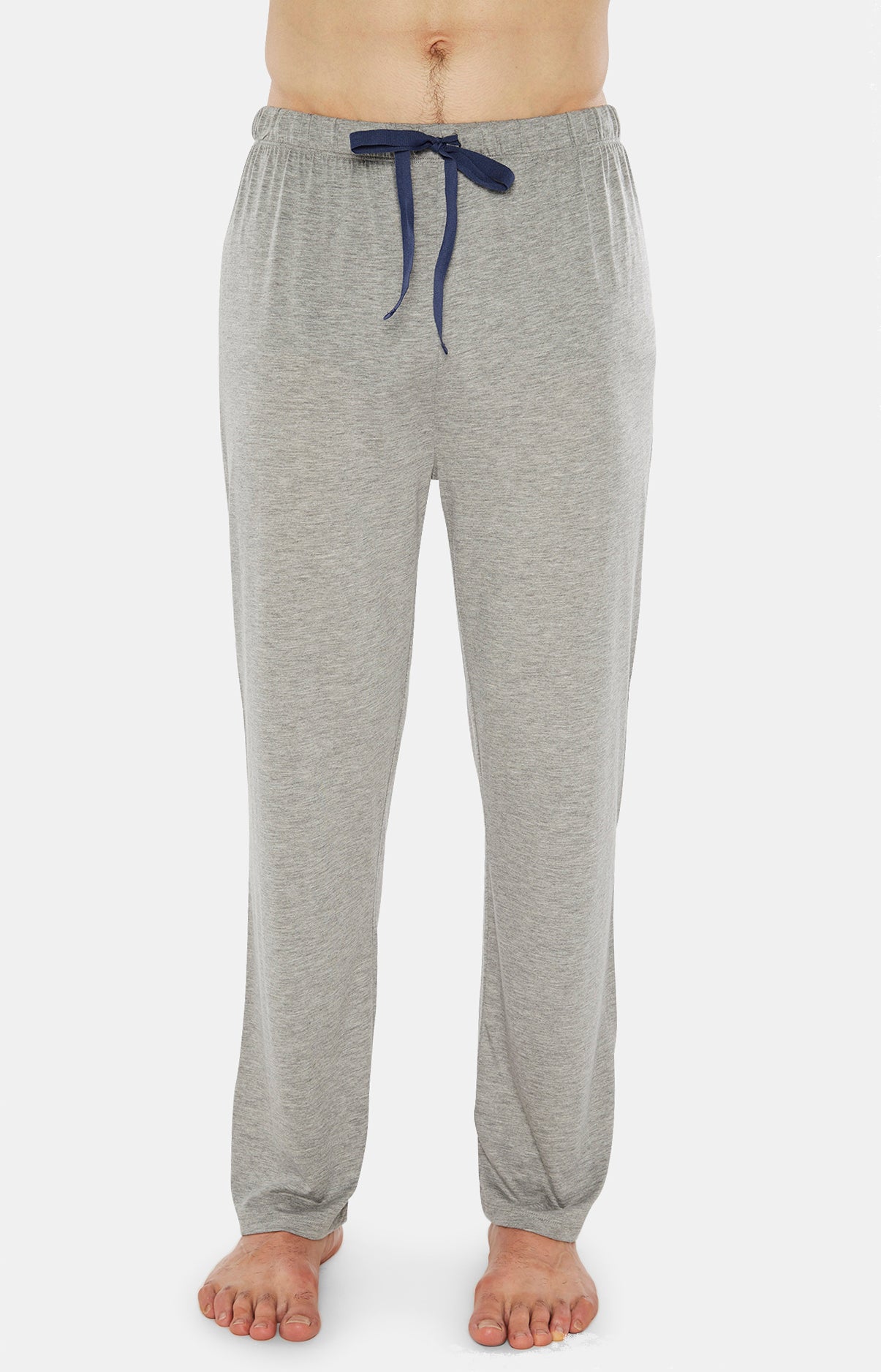 Pyjama long boutonné Homme Chiné Gris 5