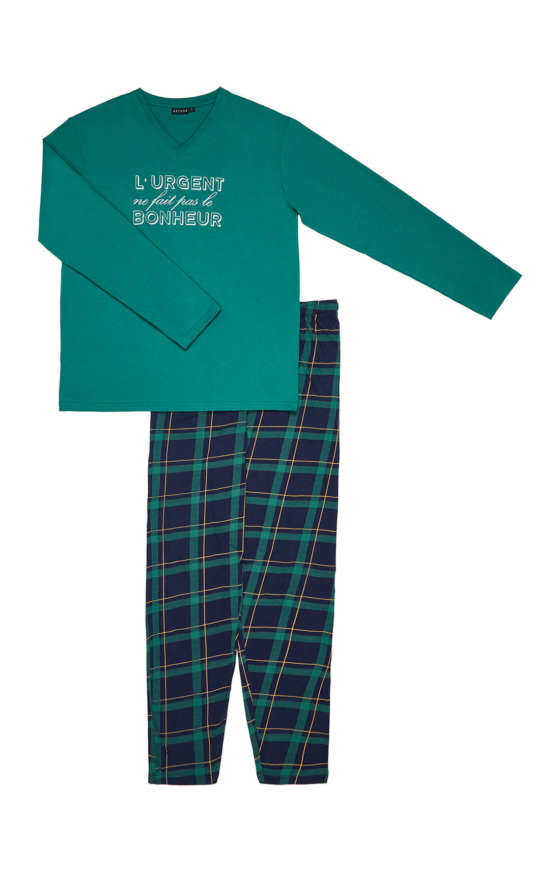 Pyjama long Homme Benjamin Marine 3